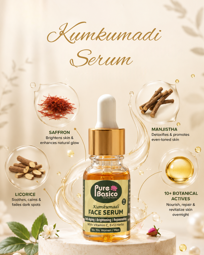 Pure Basico Kumkumadi Serum - Image 3