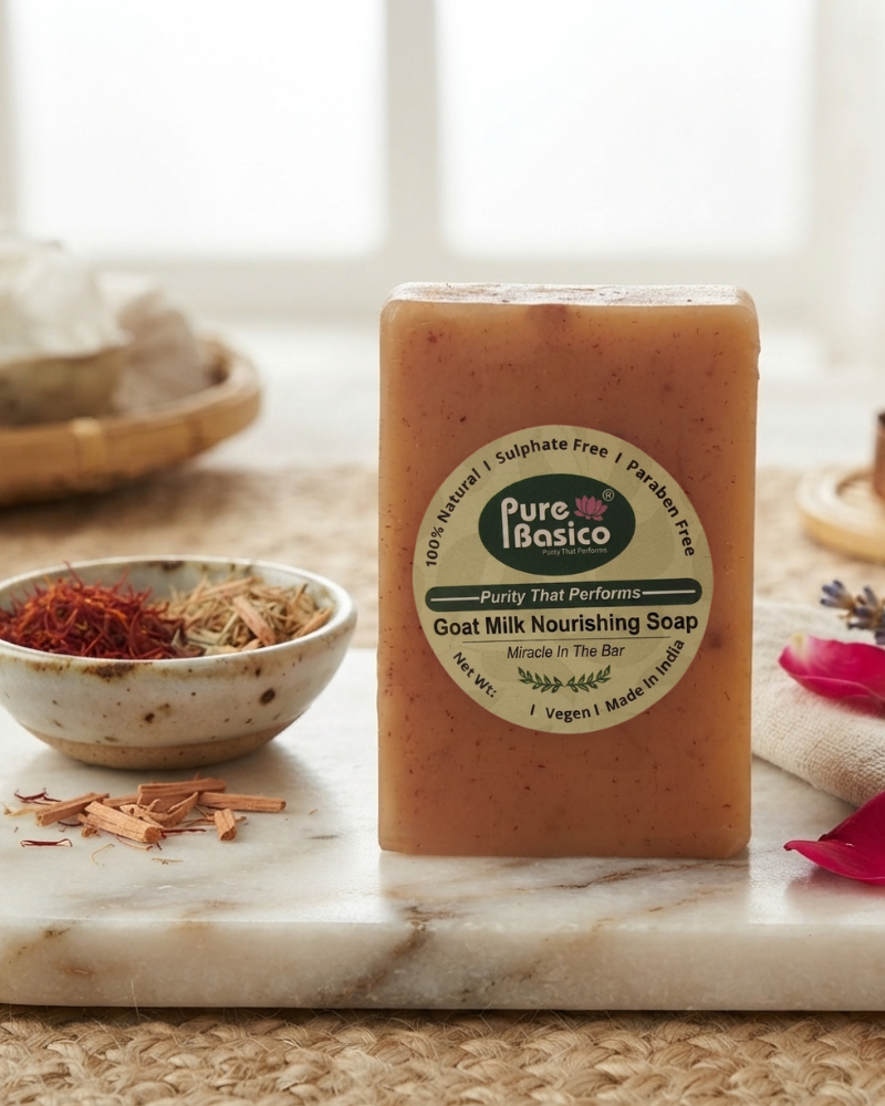 Pure Basico Goat Milk Nourishing SOAP - Image 5