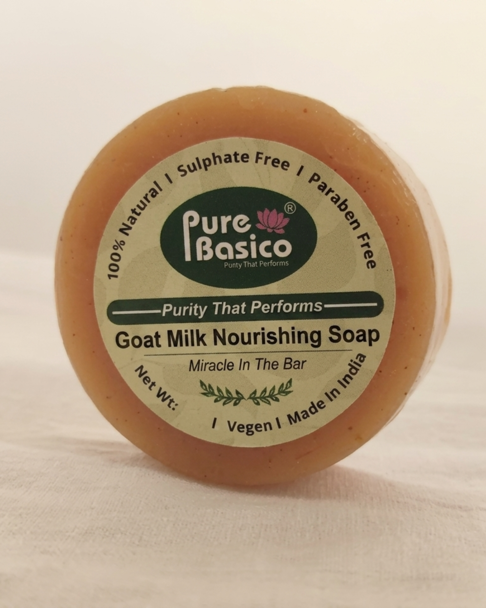 Pure Basico Goat Milk Nourishing SOAP