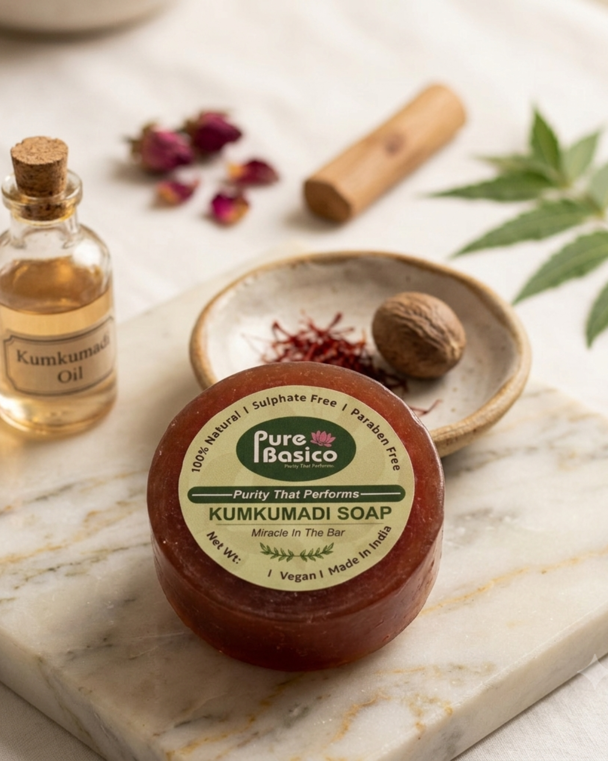 Pure Basico Kumkumadi SOAP - Image 7