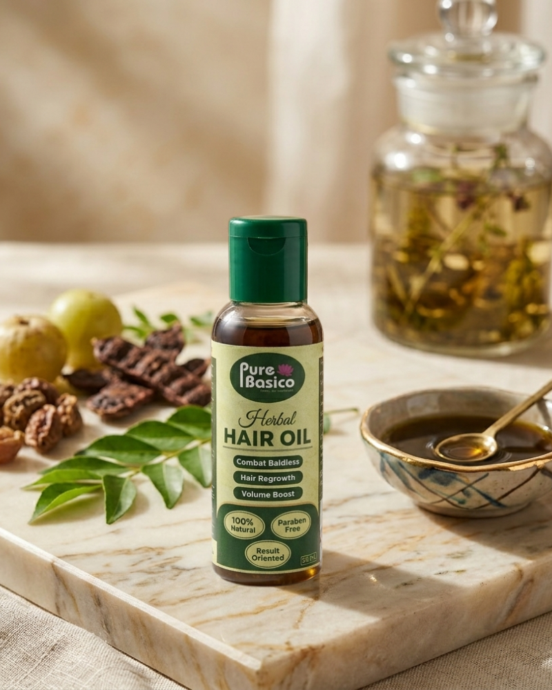 Pure Basico Herbal Hair Oil
